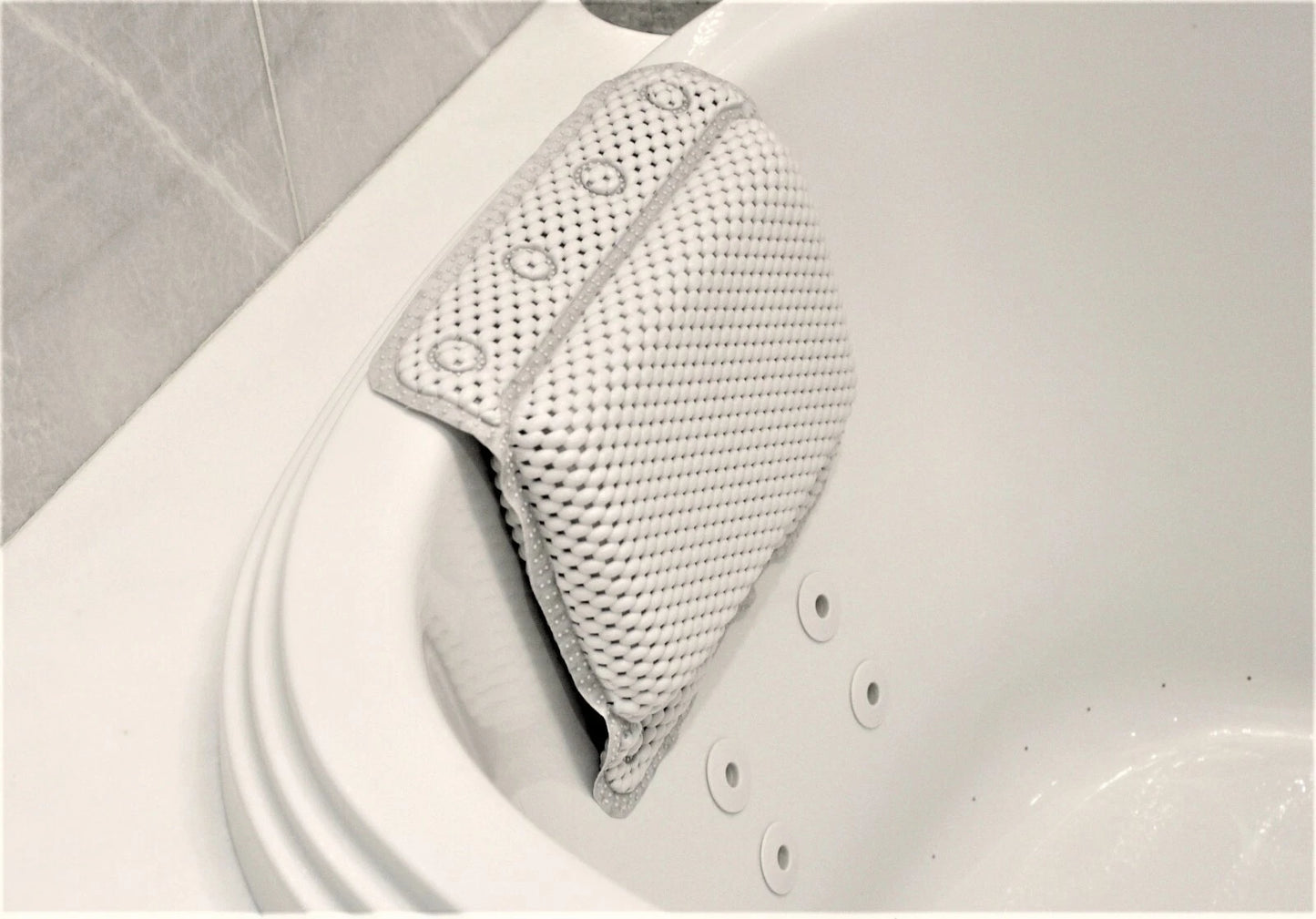 Soft Bathtub Pillow with Suction image 2