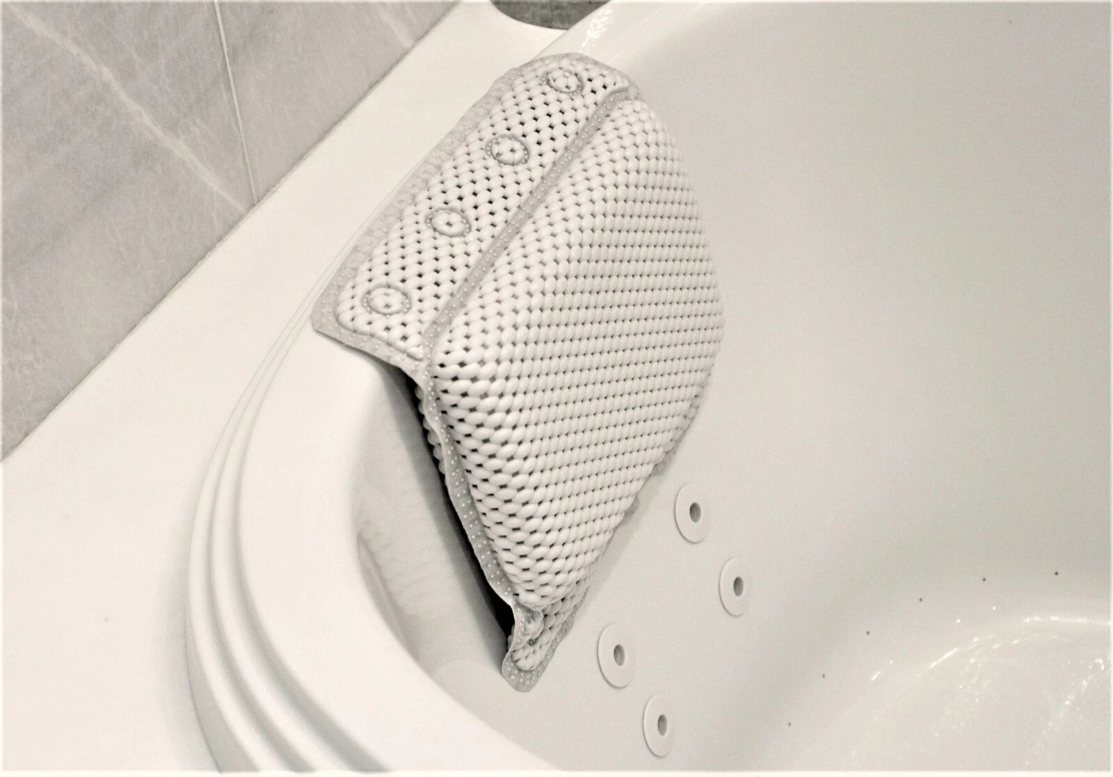 Soft Bathtub Pillow with Suction image 2