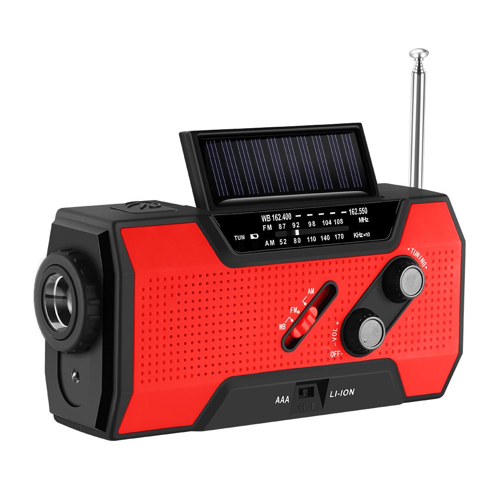 Heavy Duty Solar Powered Emergency Weather Alert Radio image 1