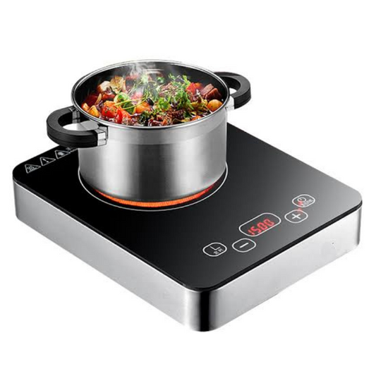 Portable Small Electric Induction Cooker With Single Burner 9.8in image 0