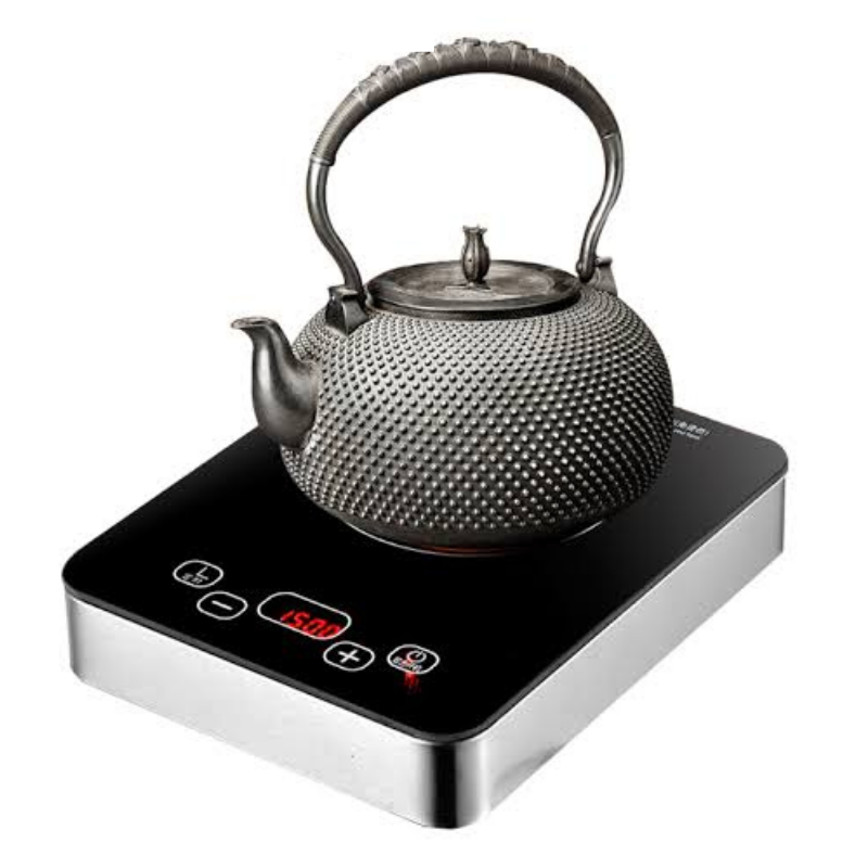 Portable Small Electric Induction Cooker With Single Burner 9.8in image 1