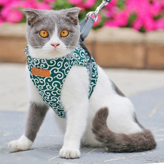Escape Proof Cat Walking Vest Harness Leash image 0