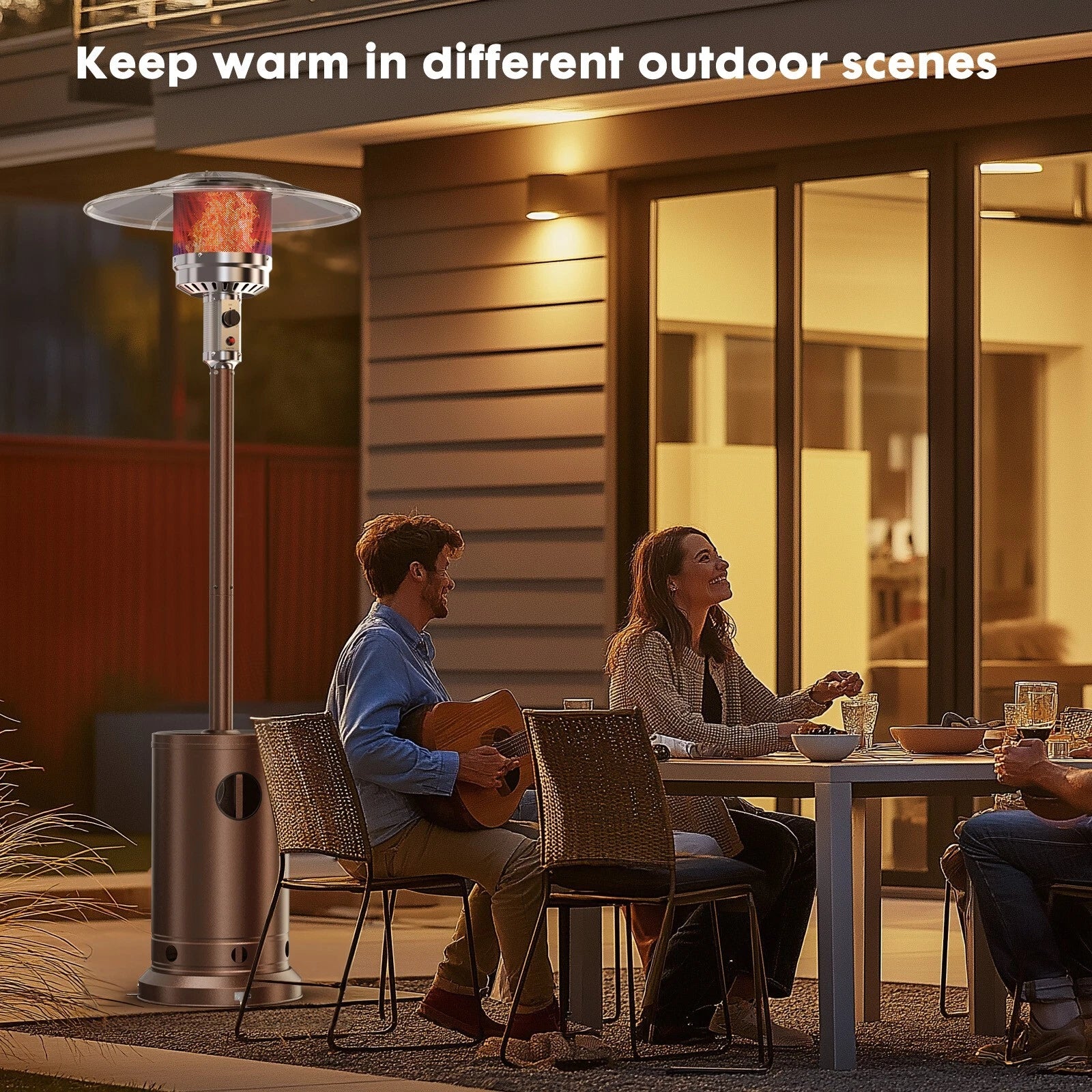 48000 BTU Outdoor Propane Patio Heater image 4