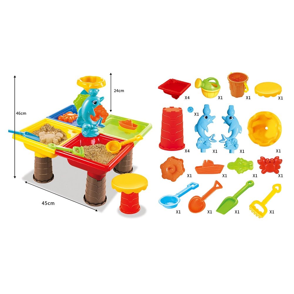 Water And Sand Play Table For Kids image 12