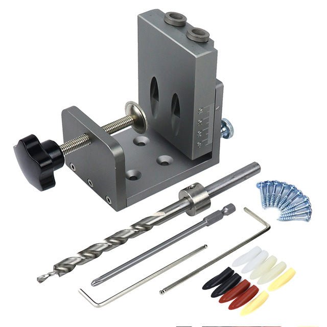 Pocket Hole Screw Joinery Drill Guide Kit image 0