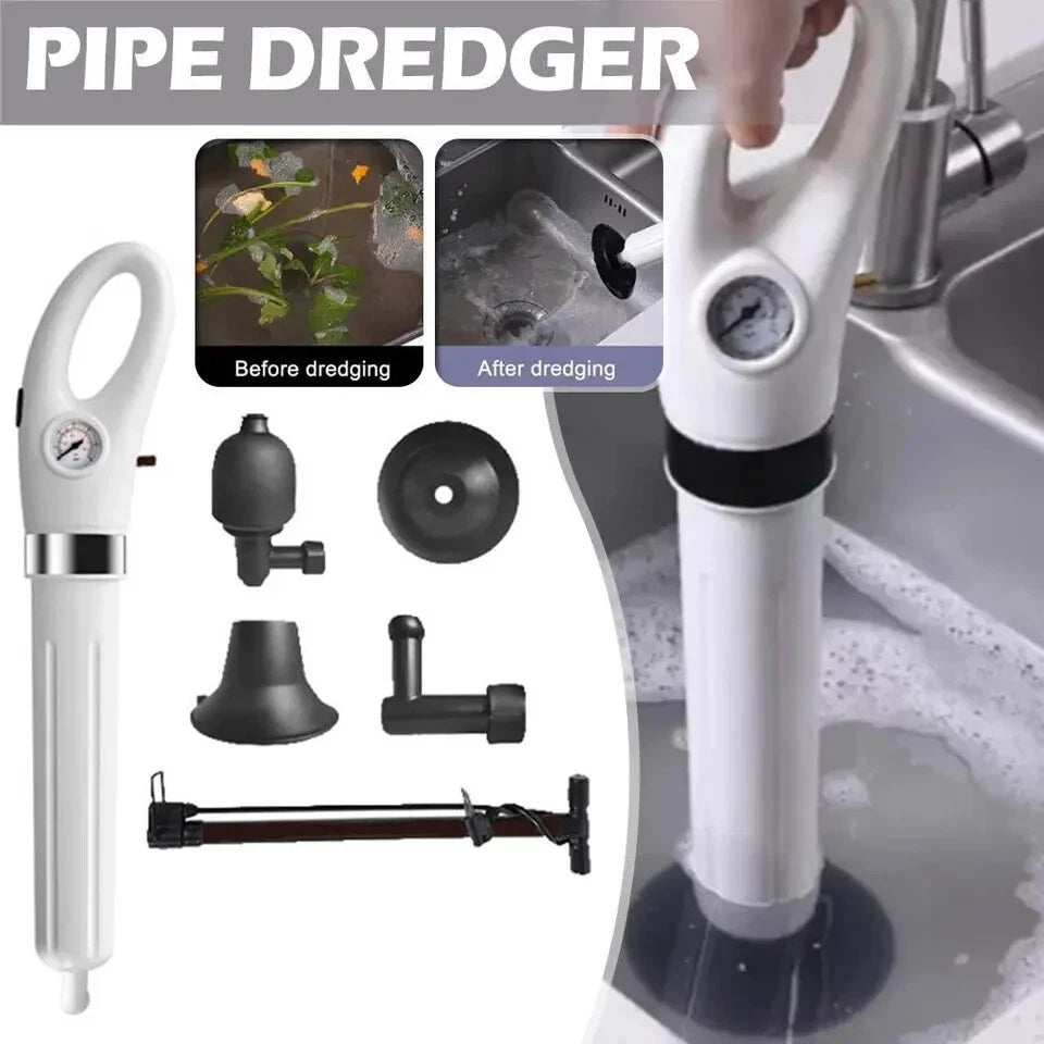 High-Pressure Drain Unblocker and Toilet Plunger image 3