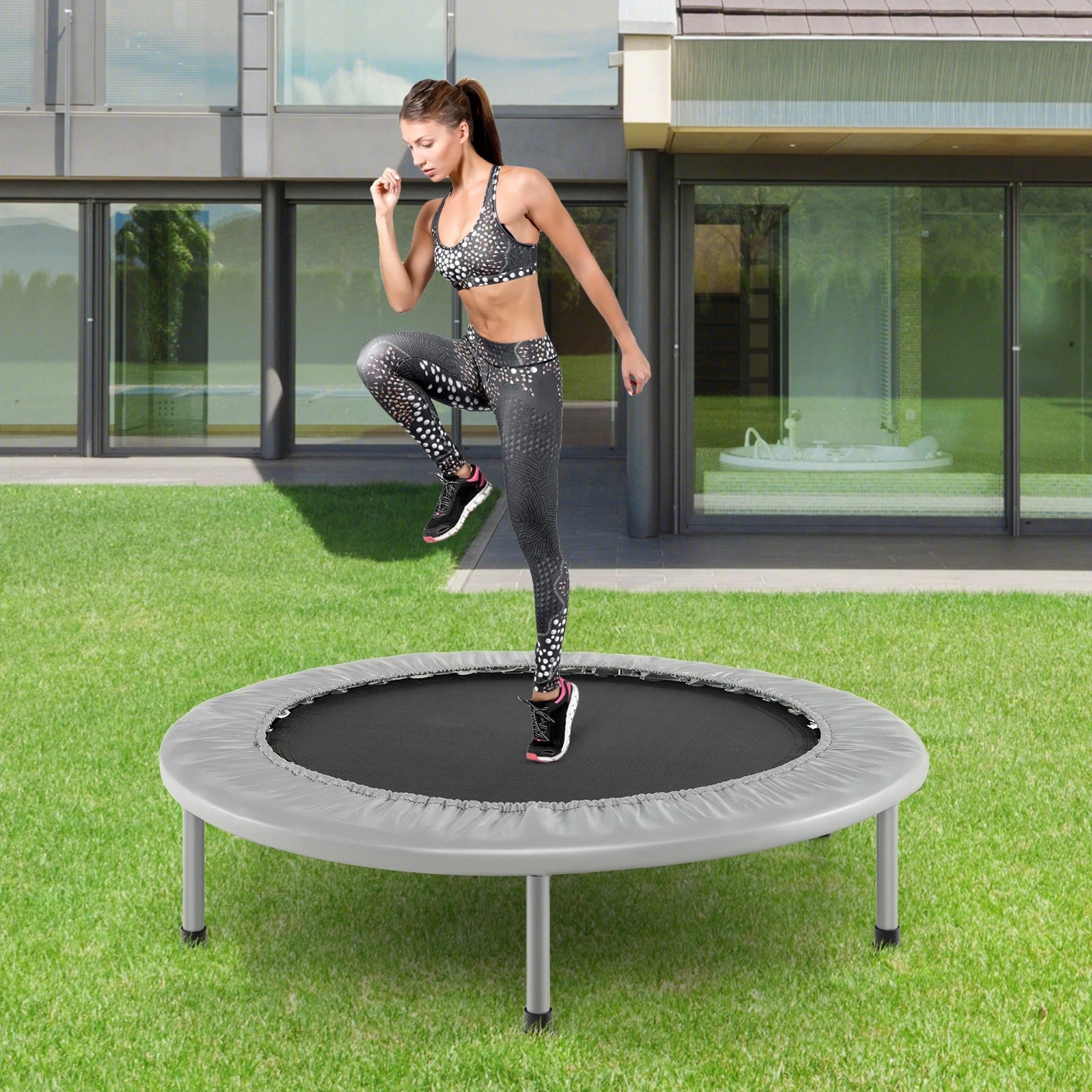 38" Mini Exercise Rebounder Trampoline image 1