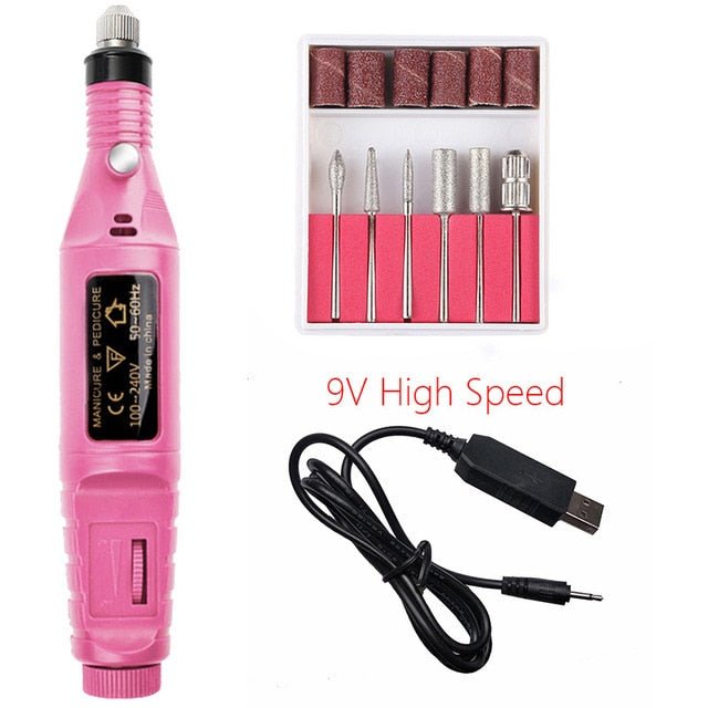 Portable Electric Nail File Drill Machine Kit image 4