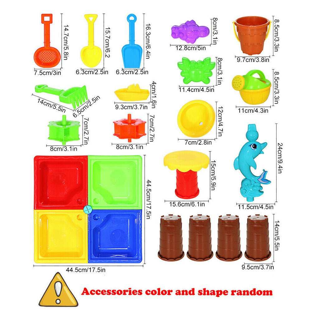 Water And Sand Play Table For Kids image 7