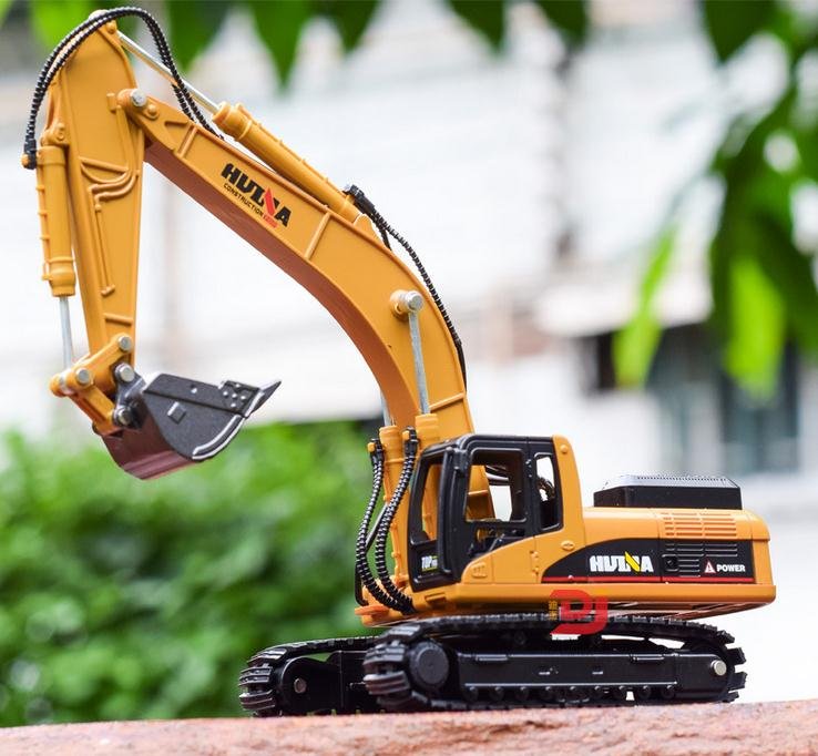 Kids RC Excavator Bulldozer Toy image 0