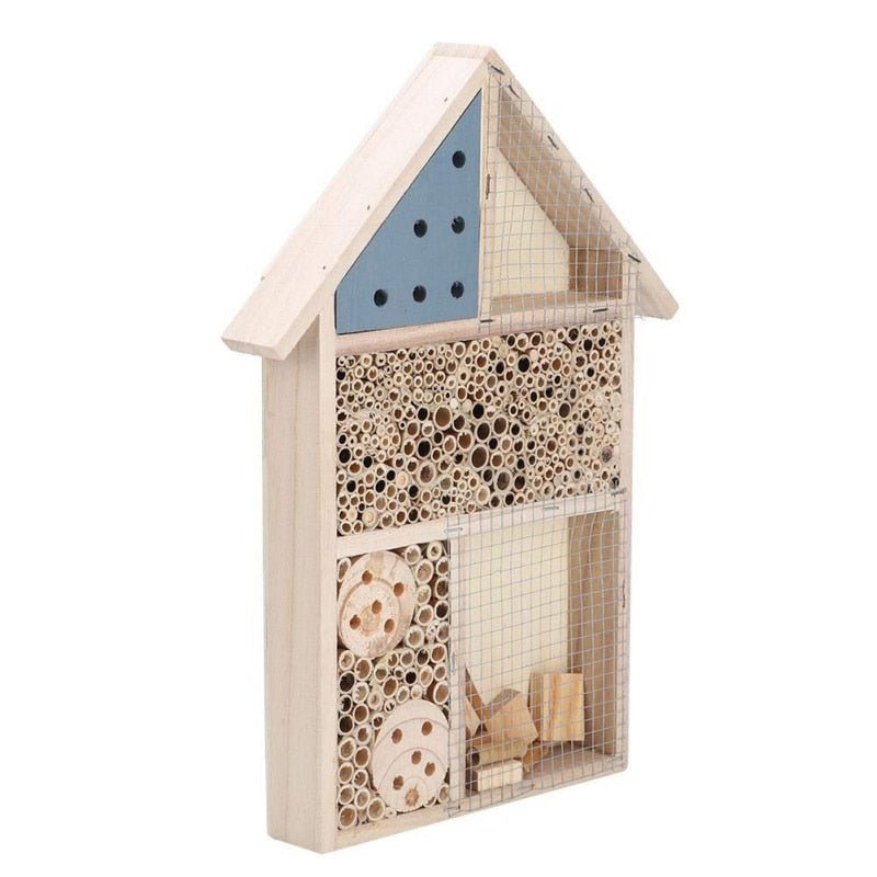 Natural Wooden Bee Hive Box House image 6