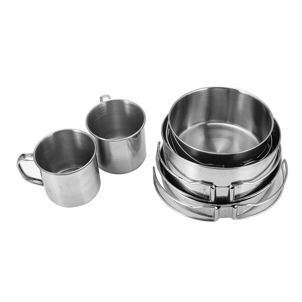 Ultimate Outdoor Camping Kitchen Cooking Dinnerware Set image 3