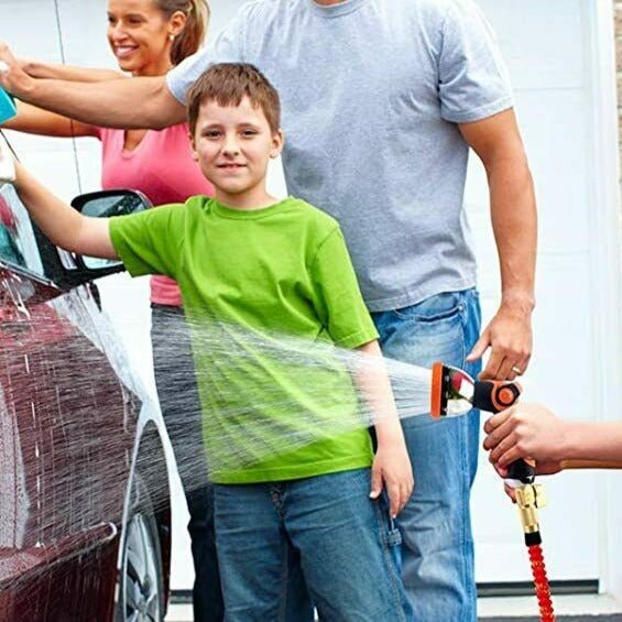 Large Heavy Duty Expandable Collapsing Flexible Garden Water Hose image 3