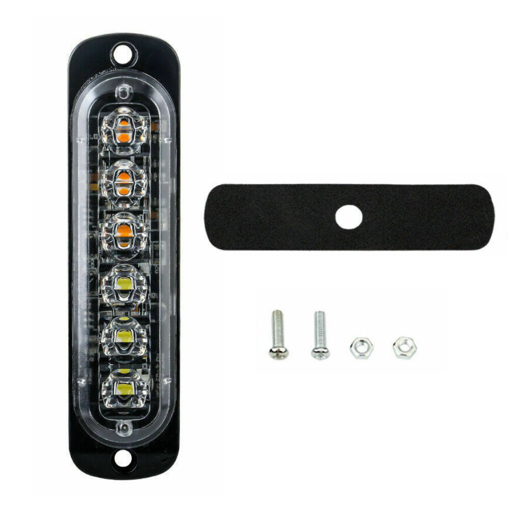 Powerful LED Truck Emergency Amber Strobe Light Bars image 2