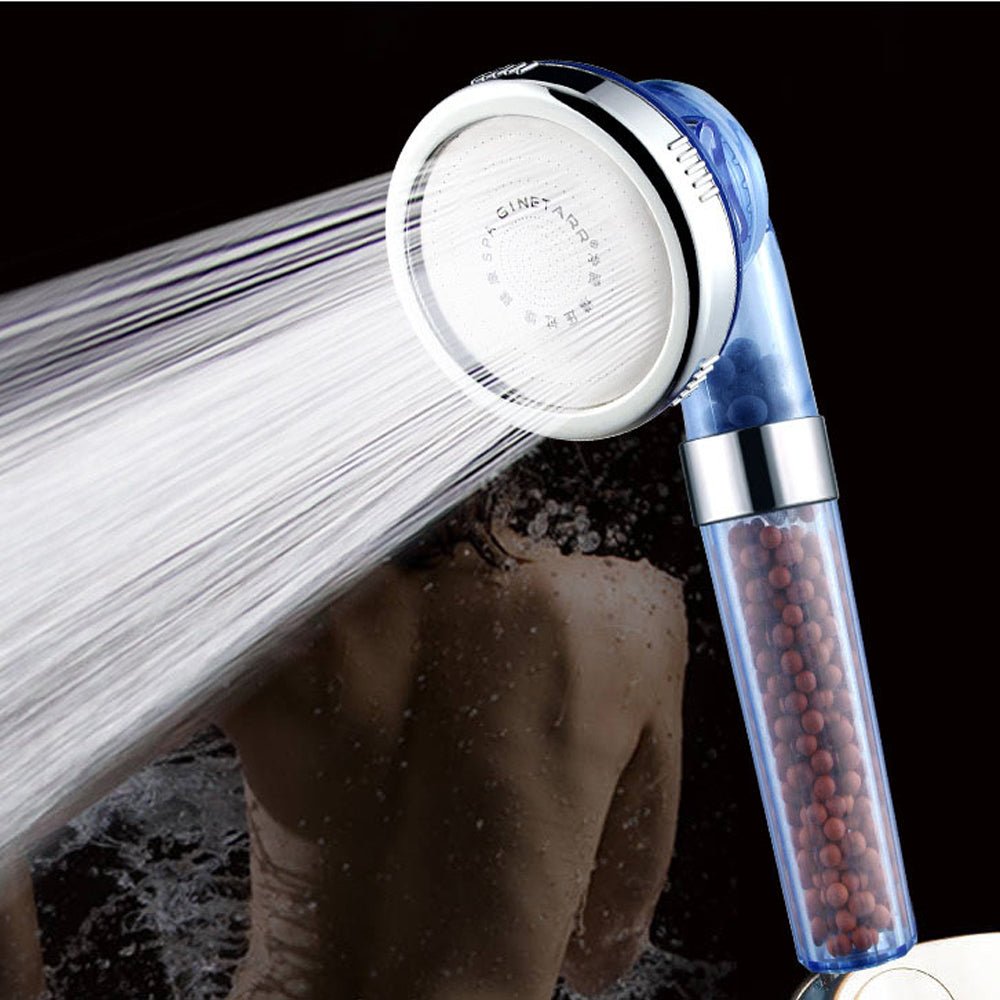 Handheld High Pressure Shower Head Water Filtering Massage Shower image 1