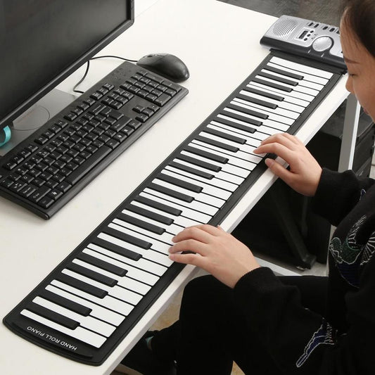 Portable Electric Roll Up Keyboard Piano image 0