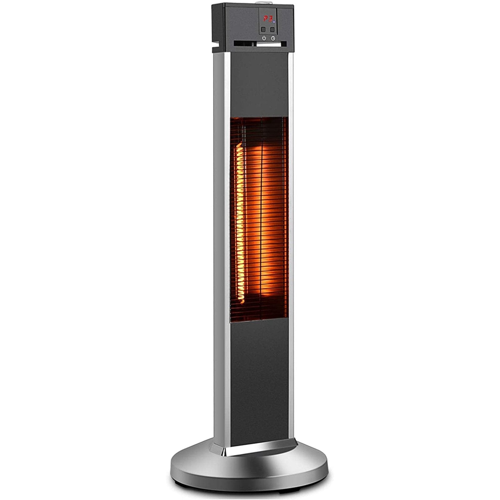 Electric Outdoor Infrared Patio Porch Tower Space Heater 1500W image 1
