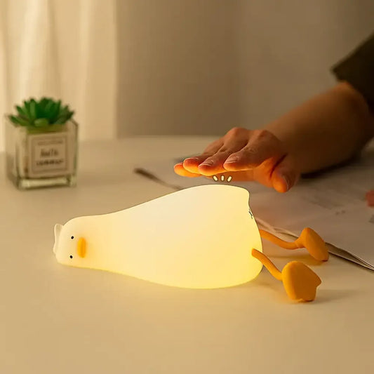 Duck Nightlights Led Night Light Duckling Rechargeable Lamp USB