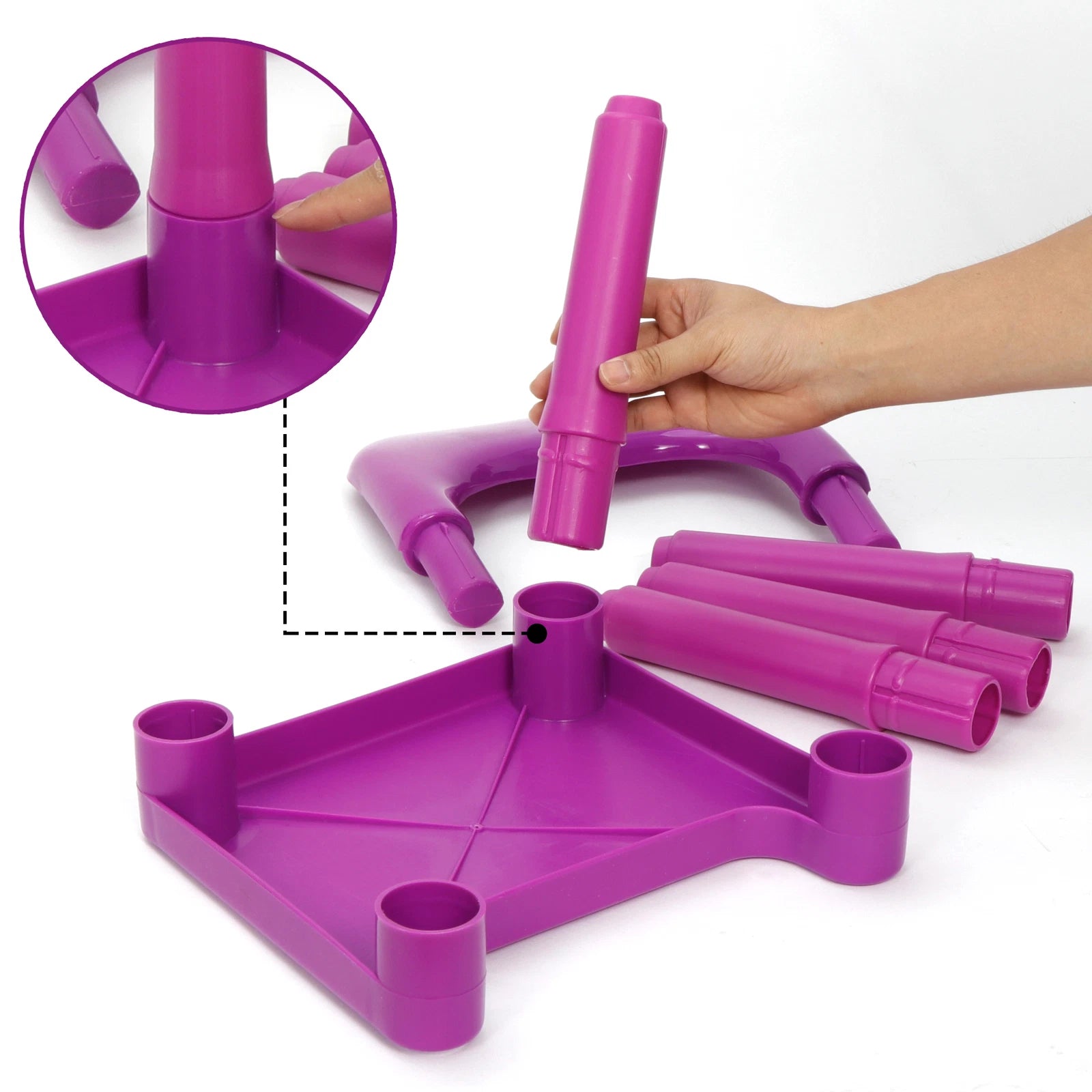 Colorful Kids Activity Learning Play Table And Chairs Set image 6