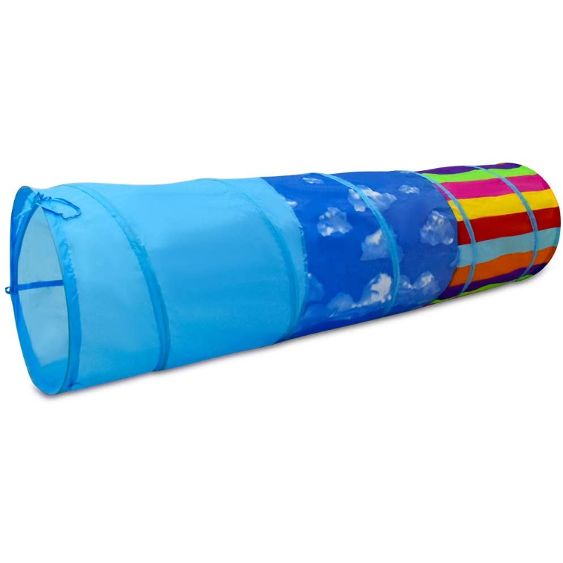 Spacious Kids Playground Play Tunnel With Tent image 2