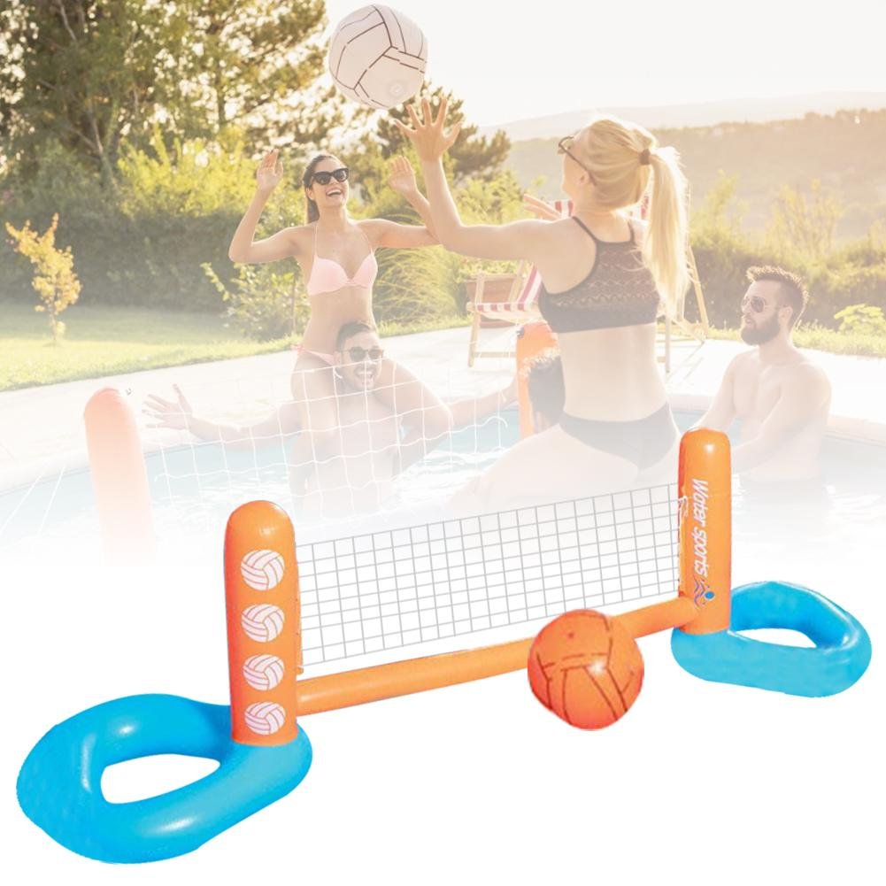 Floating Above Ground Swimming Pool Volleyball Net image 3