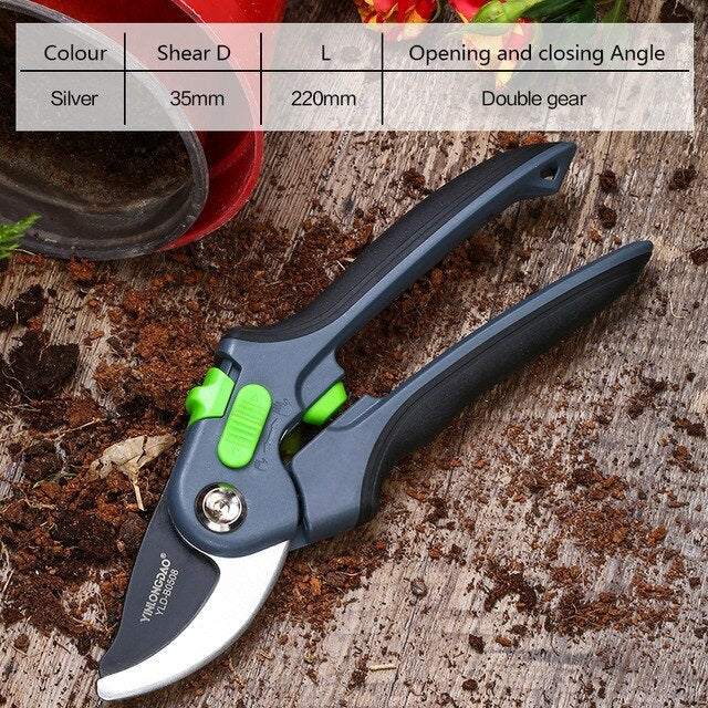 Premium Garden Pruning Hedge Shears Steel image 1