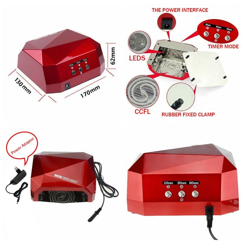 Premium UV LED Gel Nail Dryer Lamp image 3