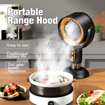 Portable Range Hood with 2-Speed Exhaust Fan – Compact Ventilation image 3