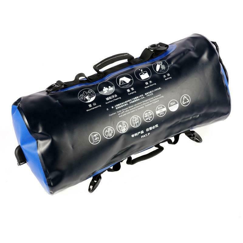 Large Outdoor Camping Solar Shower Bag With Pump image 5