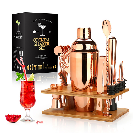 Ultimate Cocktail Shaker Bartender Tool Set image 0