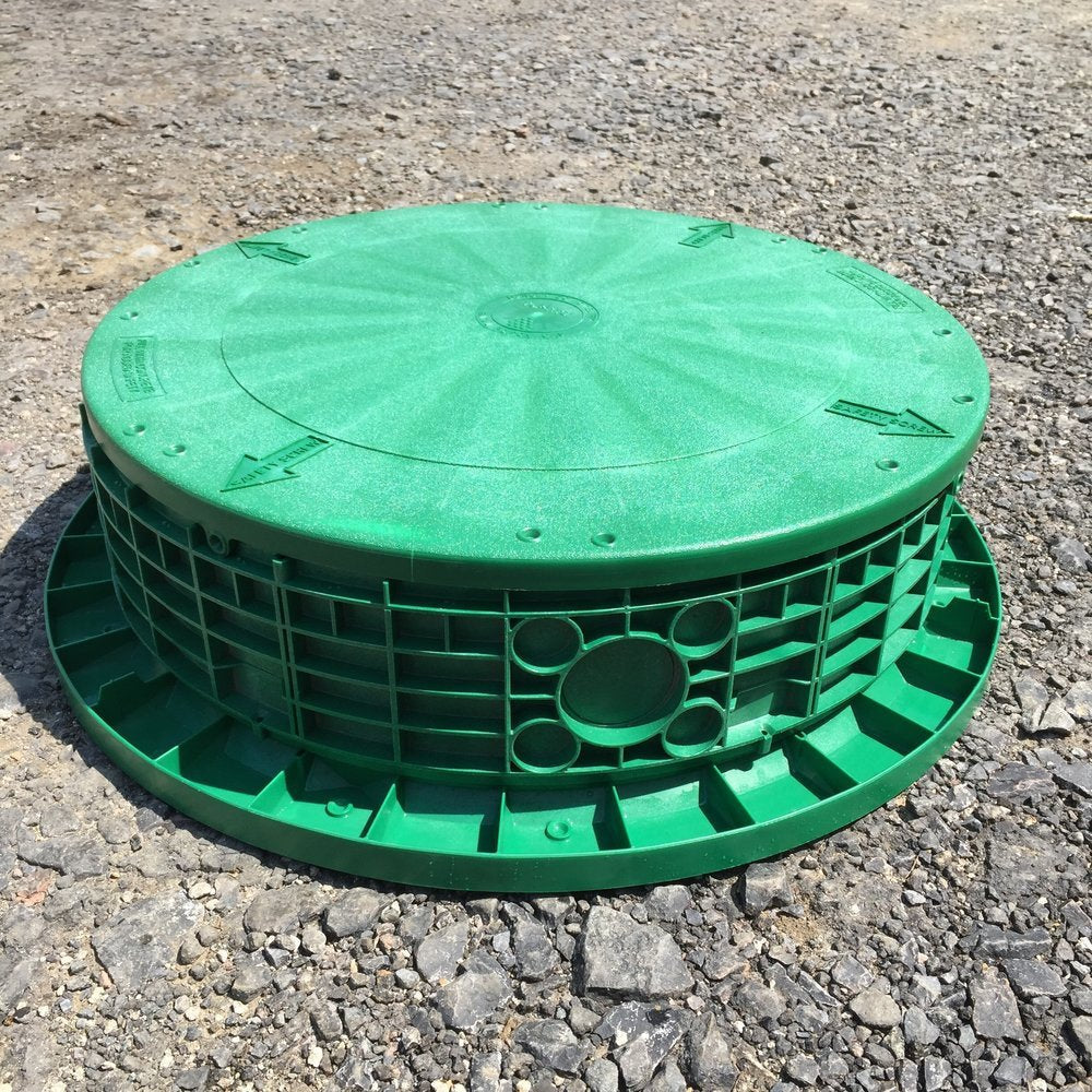 Premium Septic Tank Riser Replacement Lid Cover 24" x 6" image 1