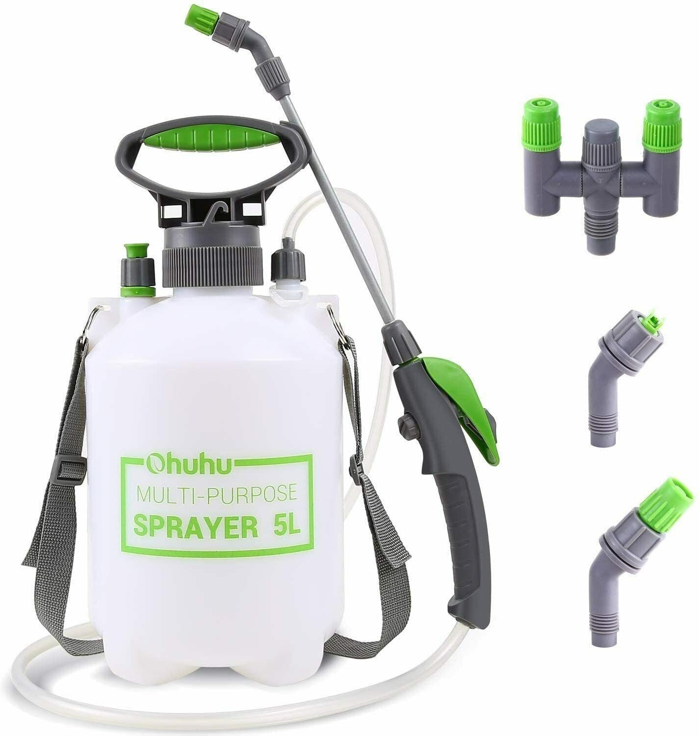 Portable Compact Backpack Lawn And Garden Pump Weed Sprayer image 0