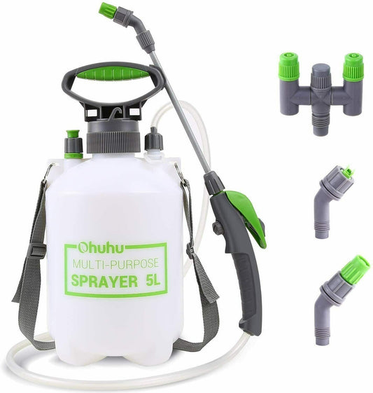 Portable Compact Backpack Lawn And Garden Pump Weed Sprayer image 0