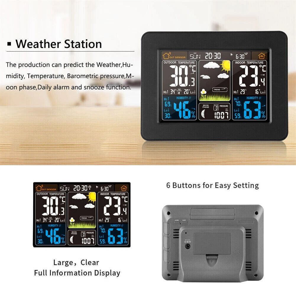 Wireless Home Weather Station Clock image 4