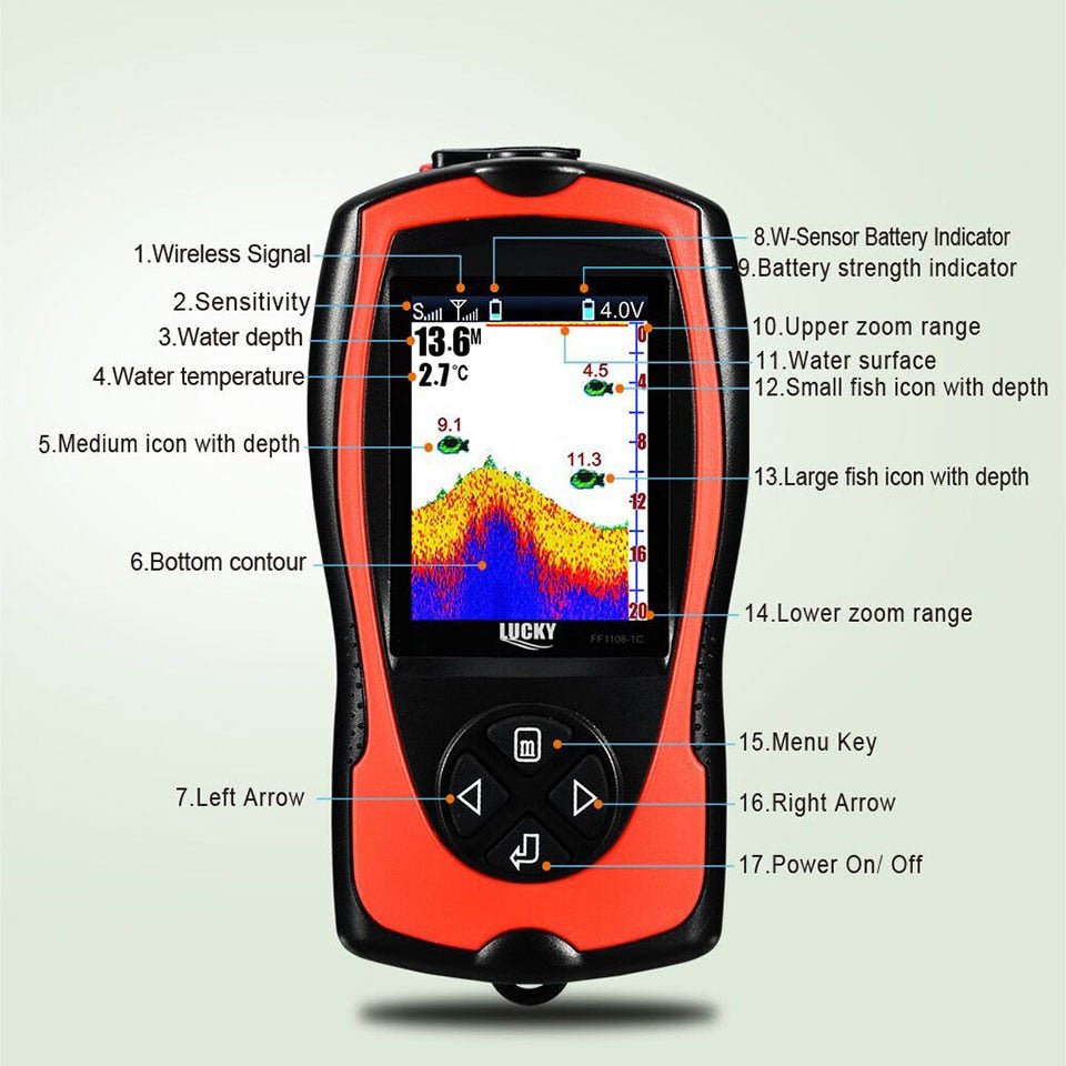 Wireless Sonar Portable GPS Fish Finder image 3