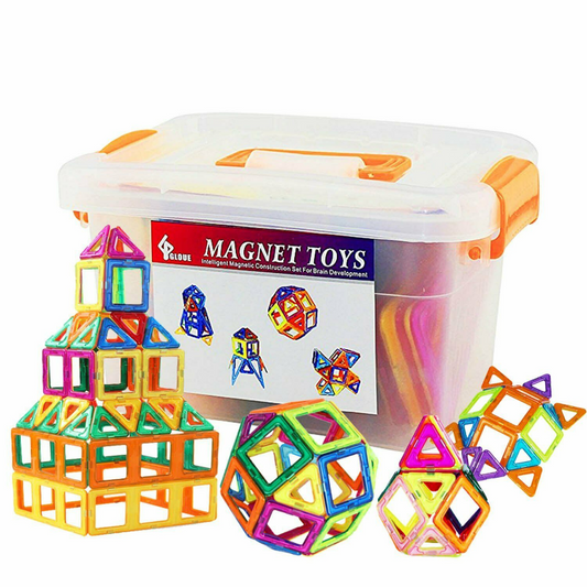 Ultimate Kids Magnetic Building Tile Blocks Toy Set image 0