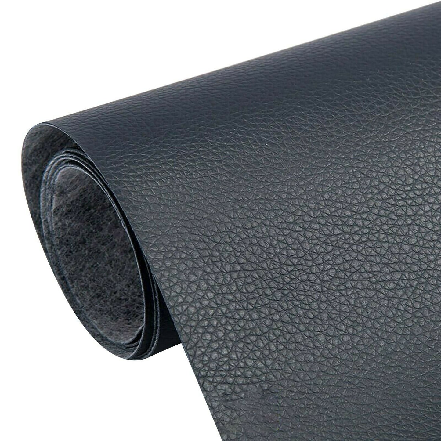 Self-Adhesive Leather Repair Patch Stick on Sofa Repairing Car Bag Seat - Navy, 50X137cm image
