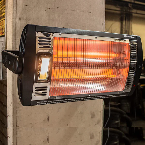 Wide Range Outdoor Electric Wall Mounted Infrared Patio Heater image 0