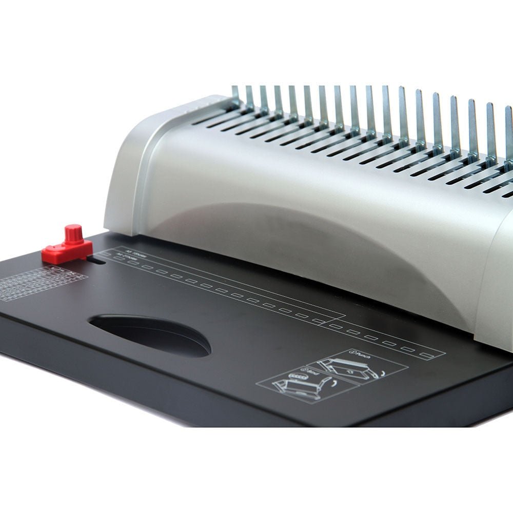 Premium Book Spiral Comb Binding Machine 21 Hole image 2