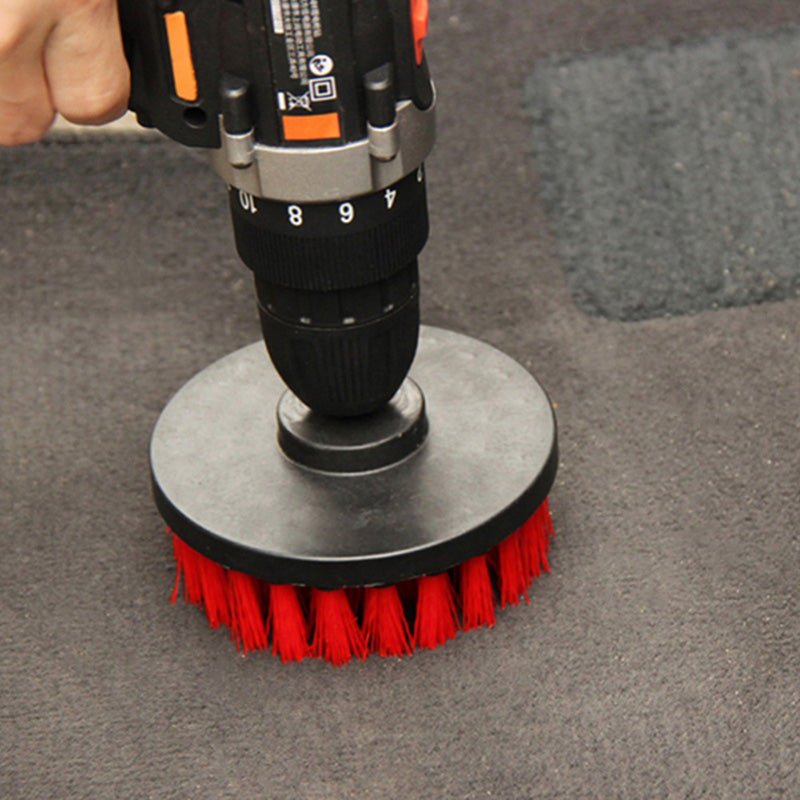 Premium Drill Cleaning Scrub Brush Power Scrubber Attachment Kit image 0