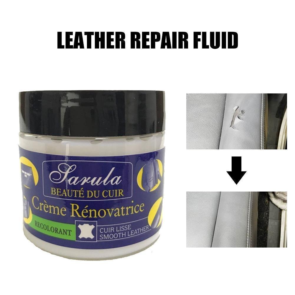 Leather Restoration Repairing Cream For Car Recoloring Kit image 15