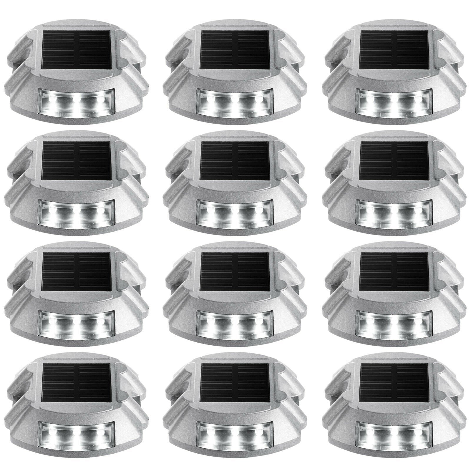Outdoor LED Low Voltage Solar Pathway Lights 12 Pack image 4