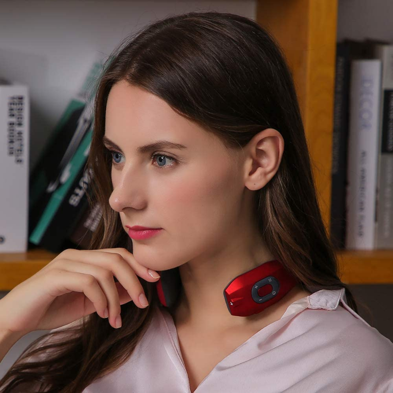 Premium Heated Stiff Neck Cervical Massager image 1