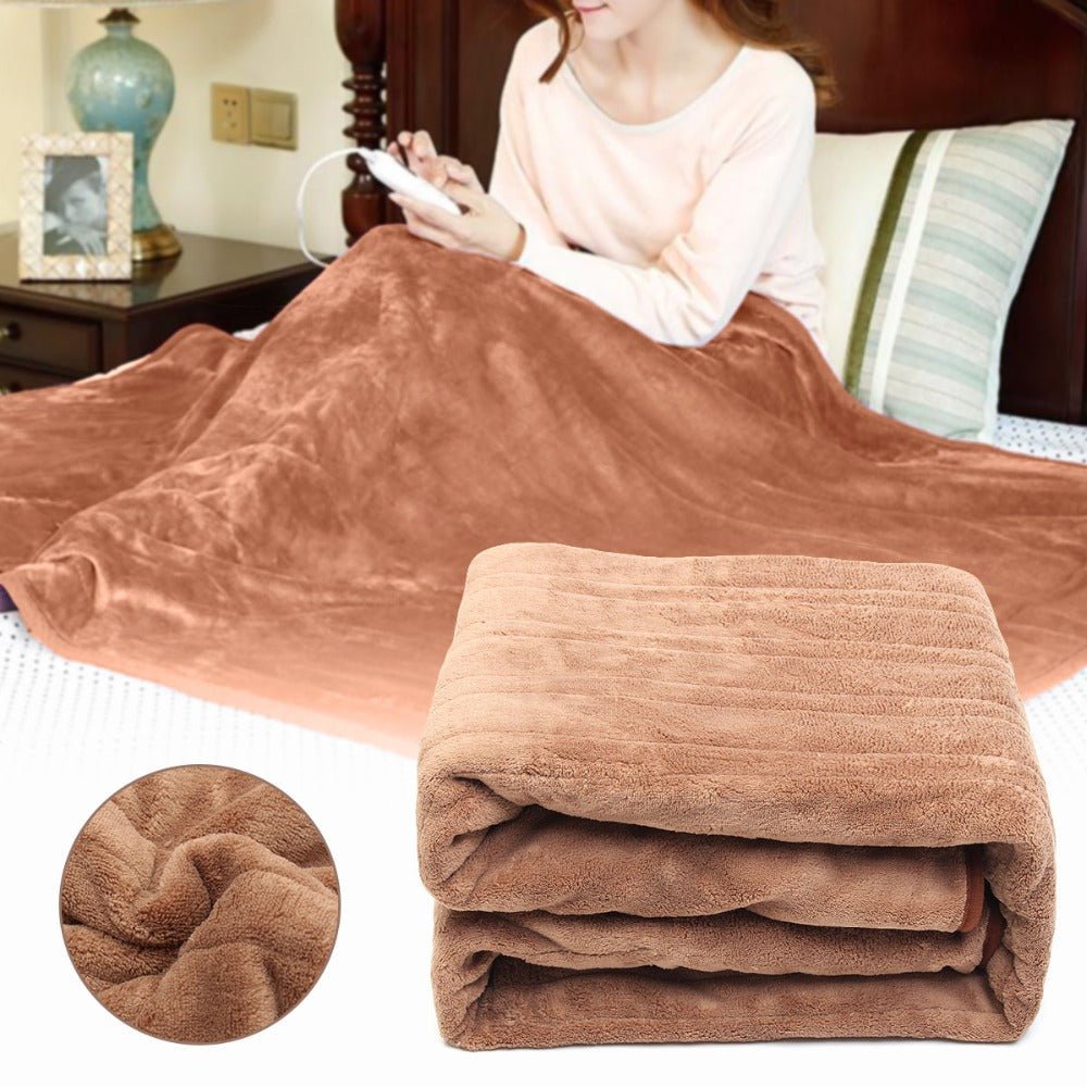 Portable Electric USB Heated Throw Blanket image 0
