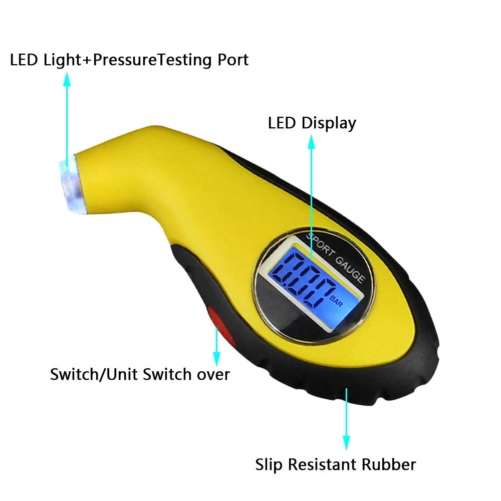 Smart Digital Tire Air Pressure Gauge image 8