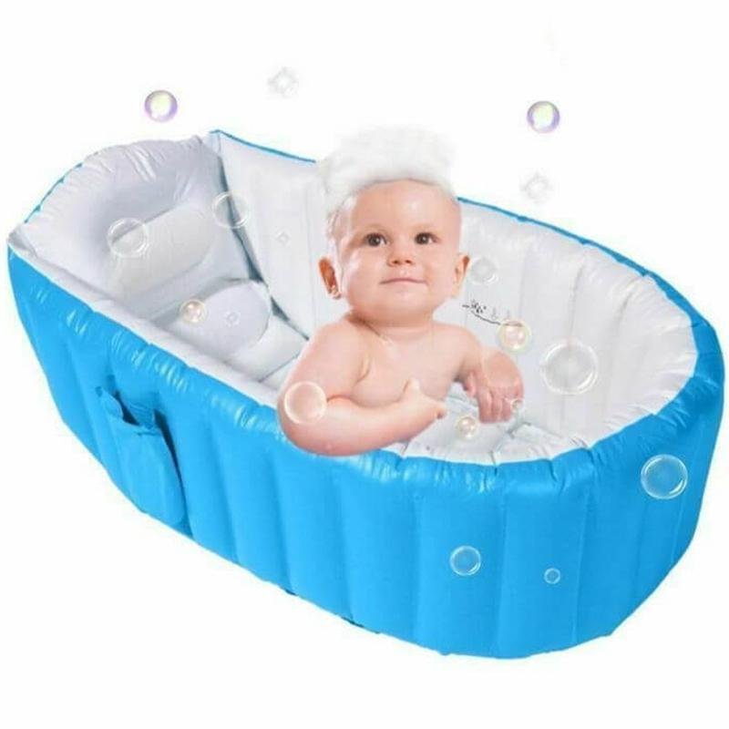Portable Baby Inflatable Bathing Bathtub image 3