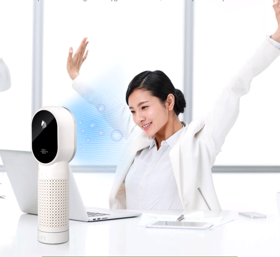 Premium Portable Home Ionic Air Purifier Machine image 2