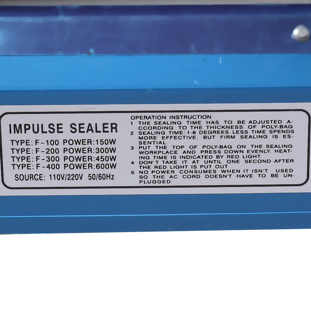 Portable Handheld Plastic Bag Impulse Heat Sealing Machine image 10