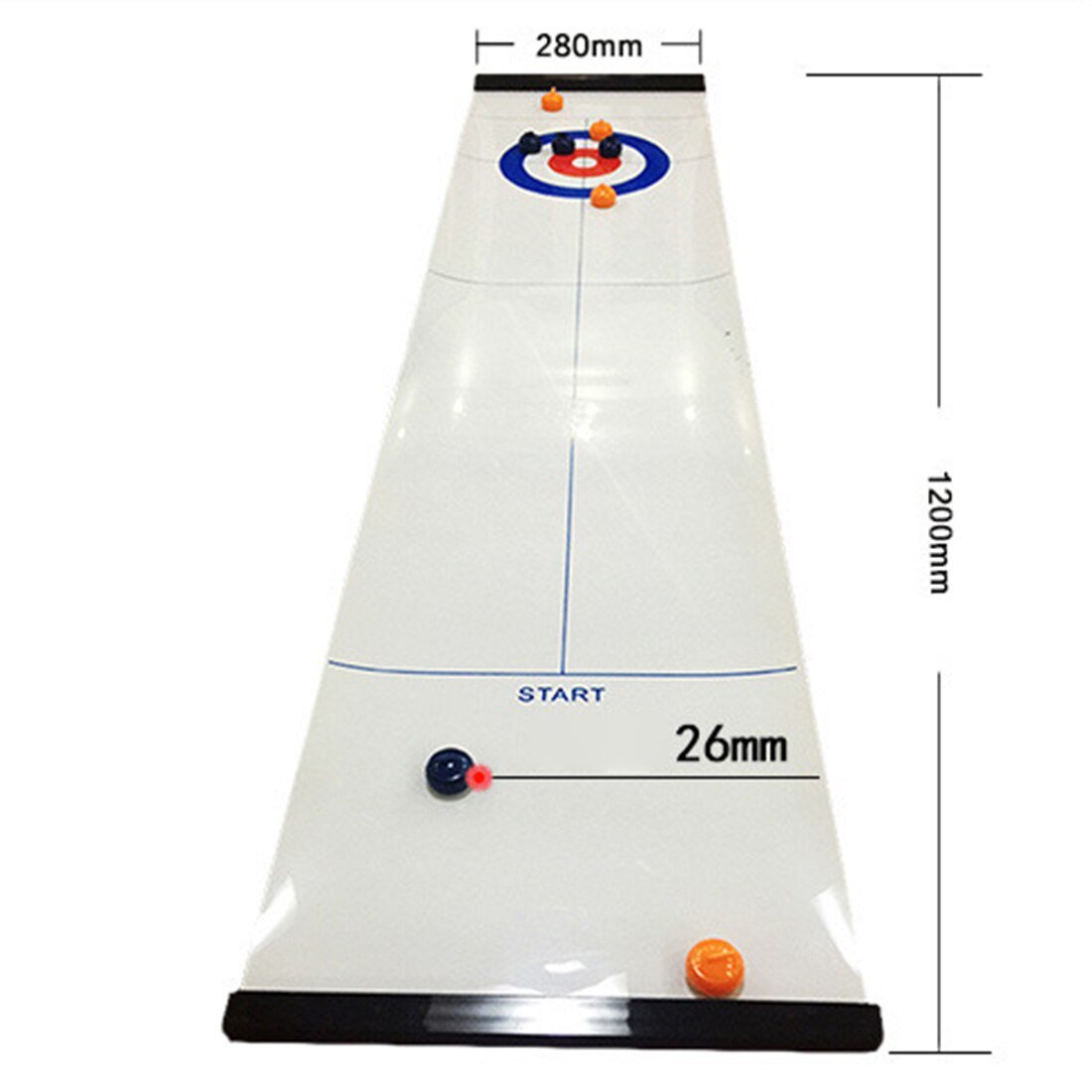 Premium Portable Long Tabletop Shuffleboard 47" image 1