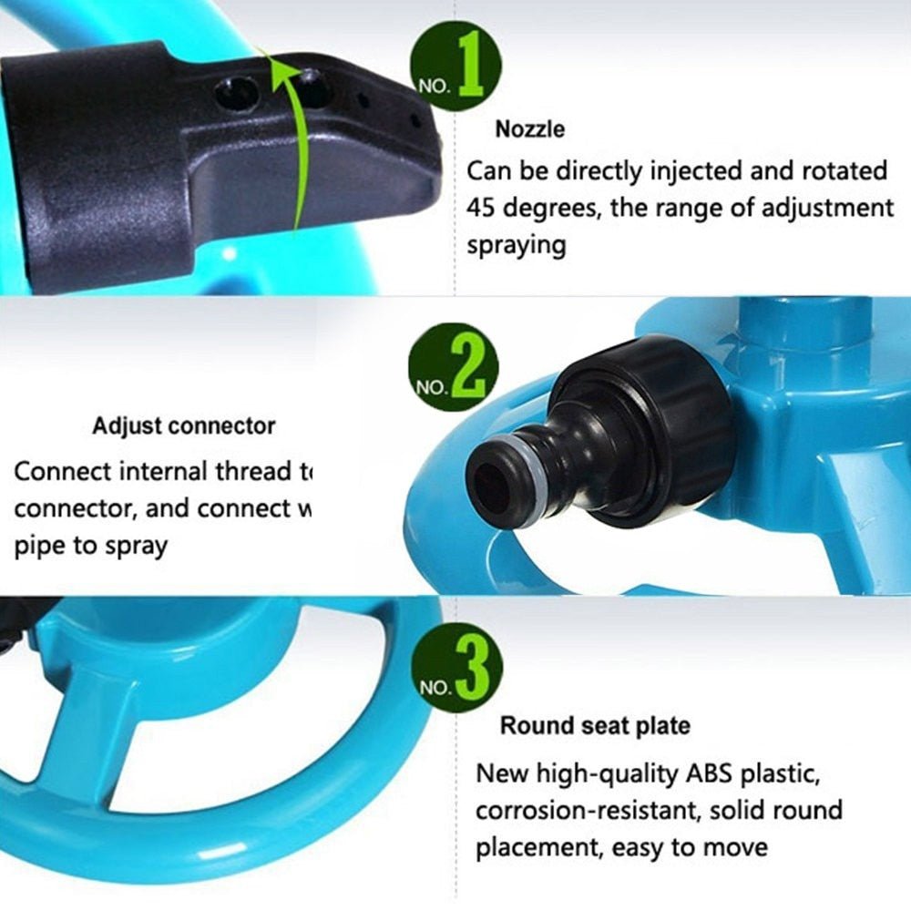 Oscillating Above Ground Lawn Water Sprinkler image 5